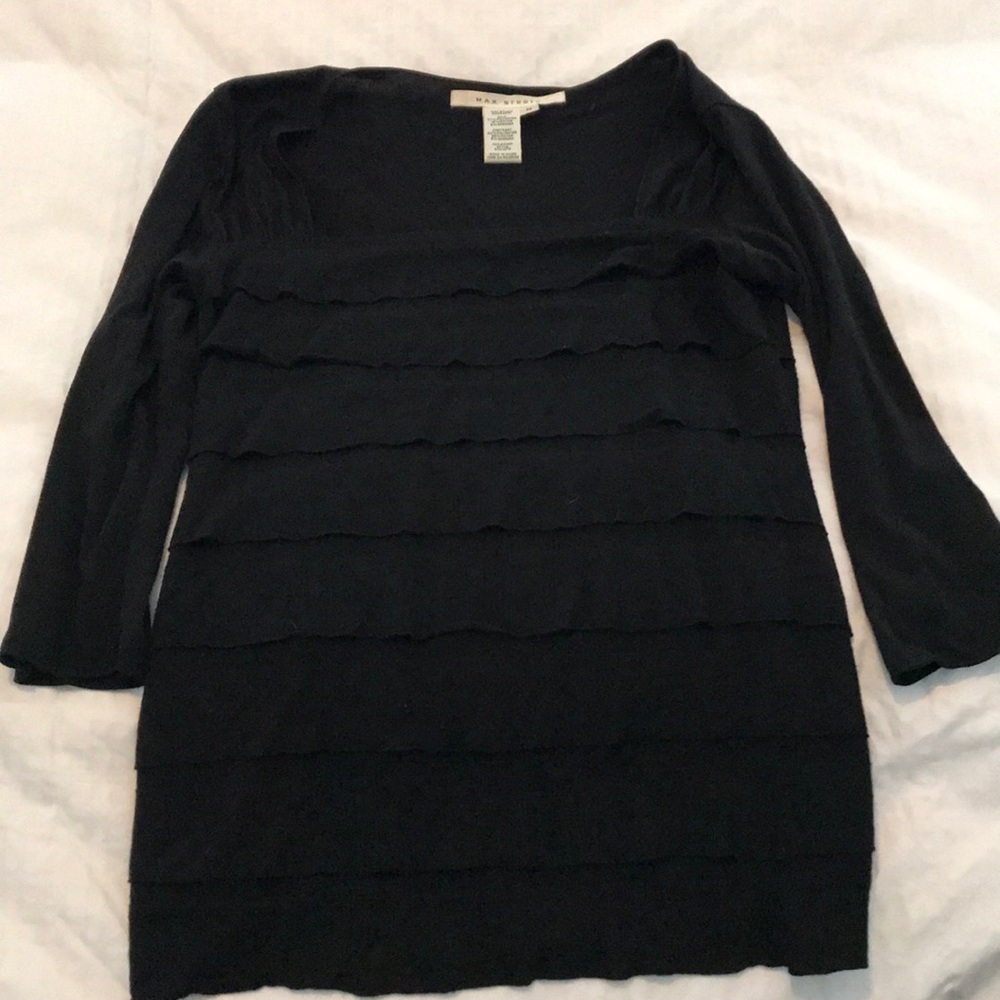 Black 3/4 T-shirt